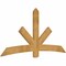 Ekena Millwork Alberta Rough Sawn Timber Gable Bracket, Western Red Cedar, 84"W x 42"H x 2"D x 6"F, 12/12 Pitch GBW084X42X0206ALB00RWR - alternate 5